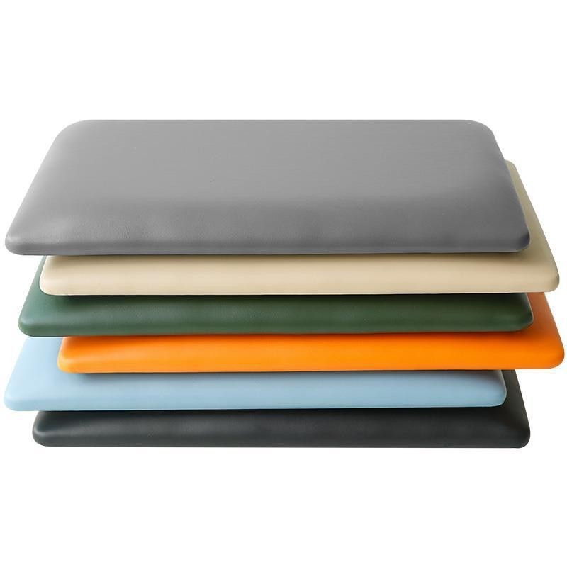 Customized leather seat cushions, sofa cushions, chairs, bay window booths, milk tea shop shoe-changing stools, sponge cushions, rectangular and square Item Picture