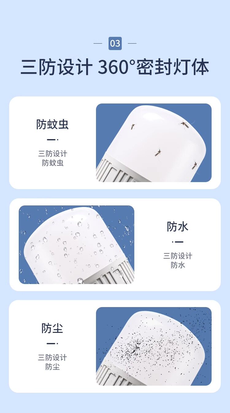 led bulb household E7 screw cap spiral energy-saving lamp, white light super bright, eye-protecting, flicker-free, high-power lighting bulb pic 14
