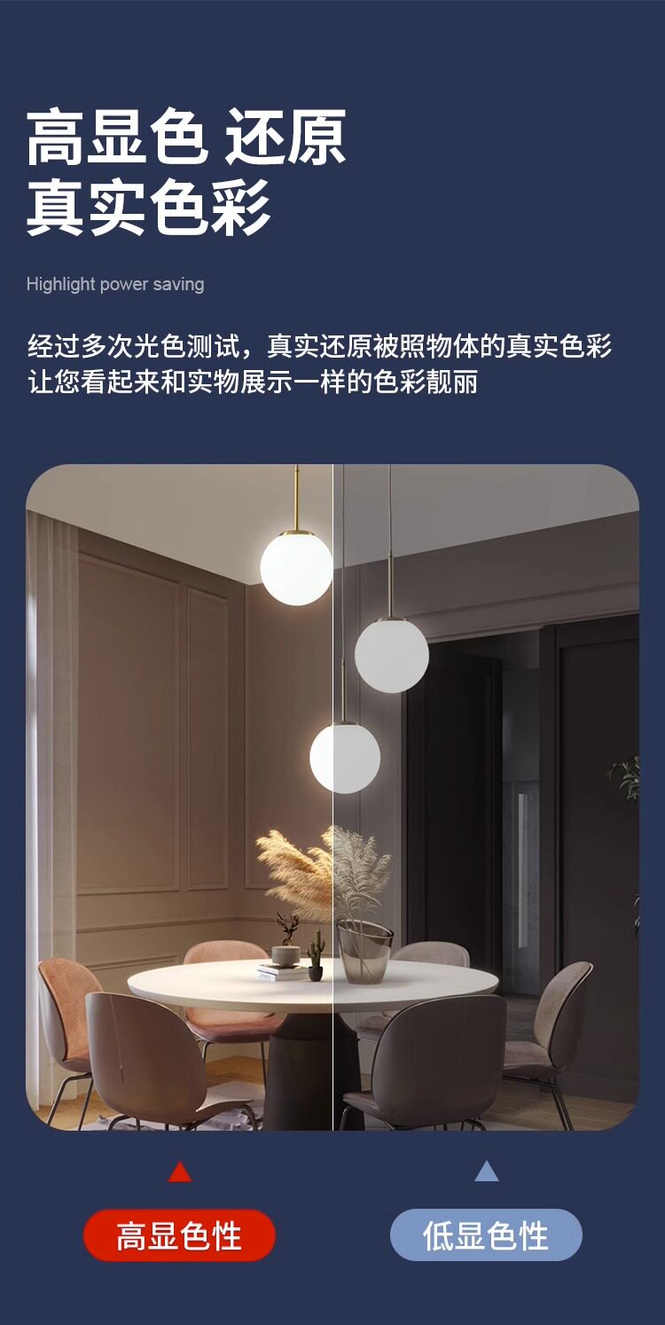 led bulb household E7 screw cap spiral energy-saving lamp, white light super bright, eye-protecting, flicker-free, high-power lighting bulb pic 16