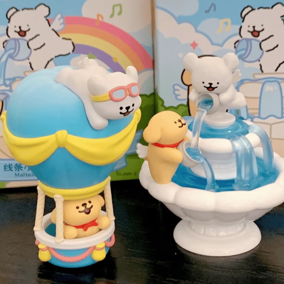 In stock, genuine Line Dog 2nd generation blind box, travel diary series, trendy and cute mini figurine gifts Specification image
