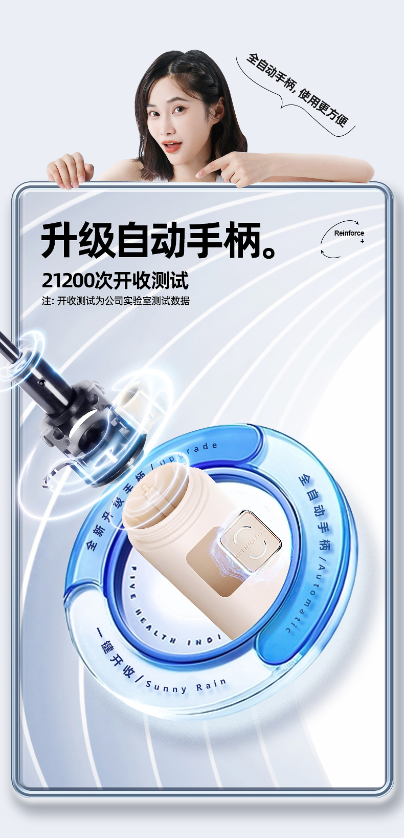 全自动反向雨伞男士大号折叠太阳伞晴雨两用女学生暴雨专用遮阳伞详情10
