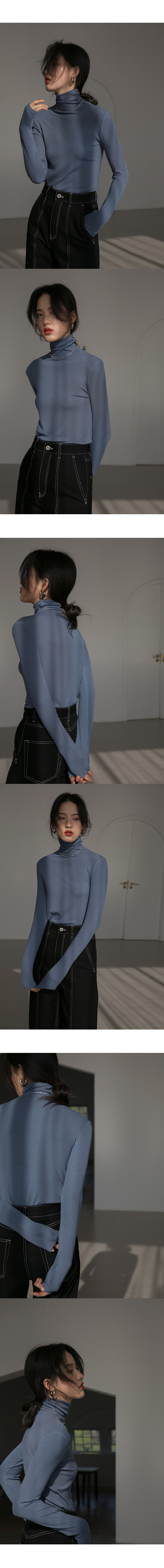 1313内搭王 加绒款七色堆堆高领弹力打底衫女秋季黑咖杏色长袖T恤详情35