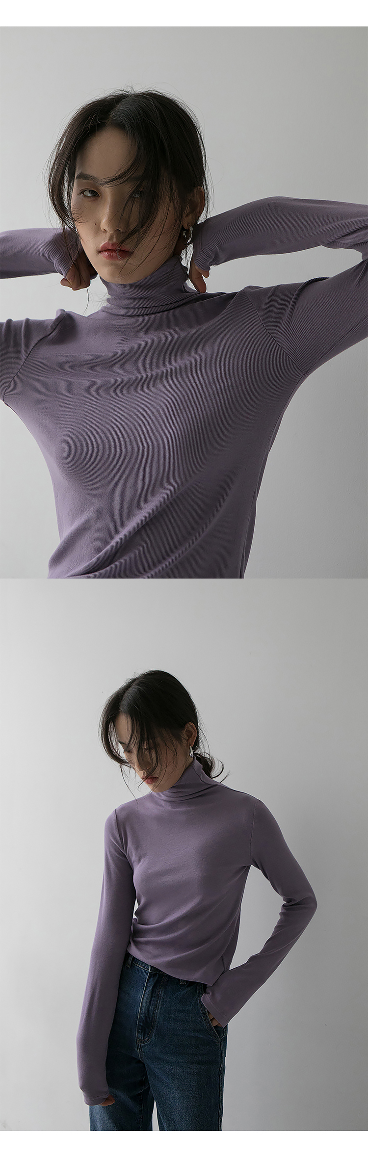 1313内搭王 加绒款七色堆堆高领弹力打底衫女秋季黑咖杏色长袖T恤详情32