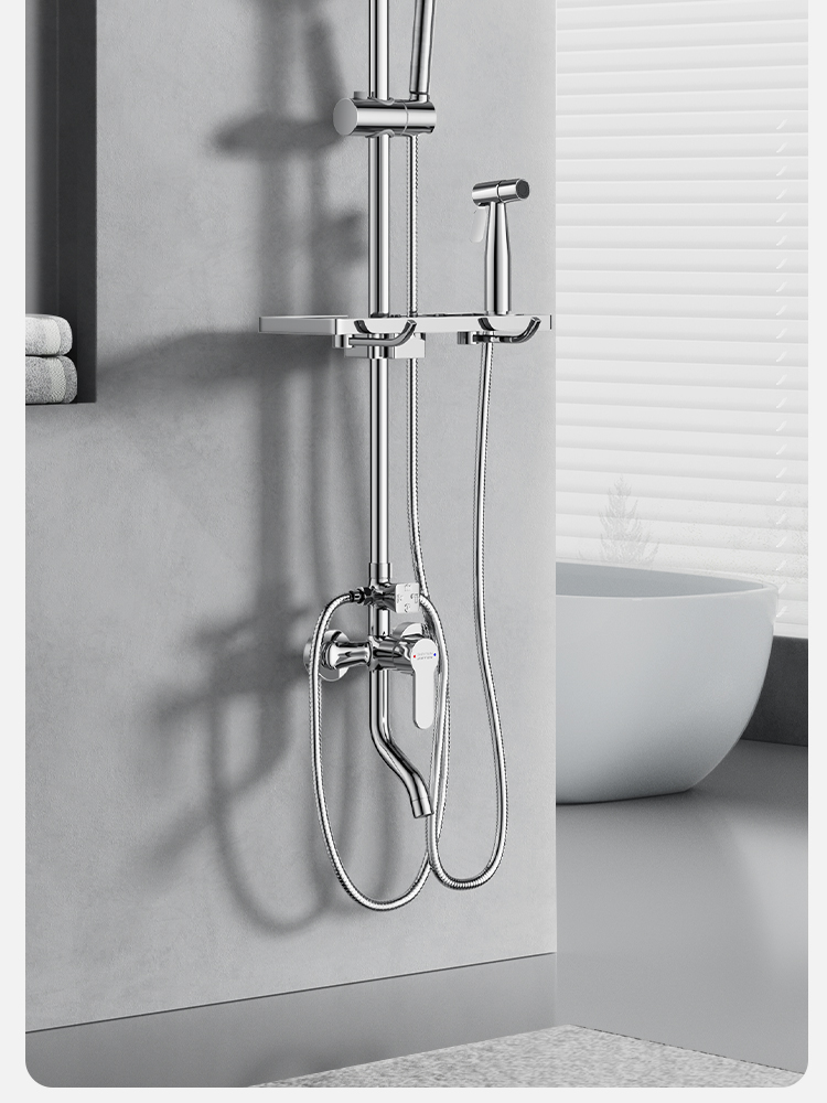 304不锈钢淋浴花洒套装恒温淋雨喷头增压沐浴家用浴室卫浴器龙头详情2