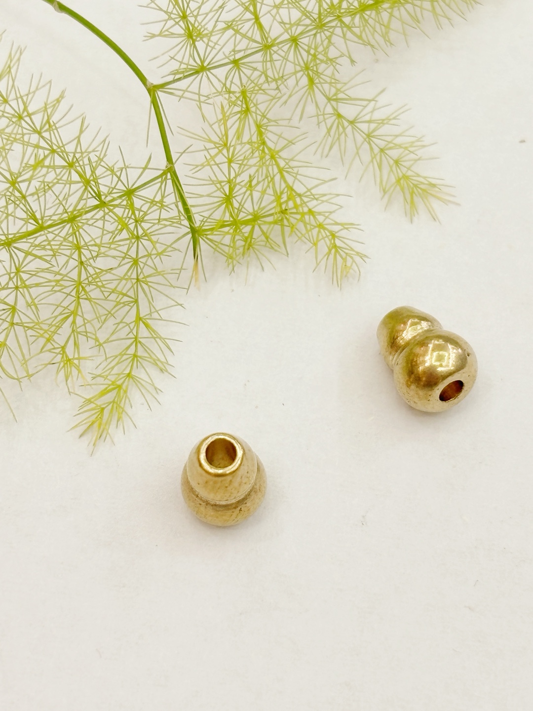 古法沙金迷你小米珠葫芦diy手链项链详情1
