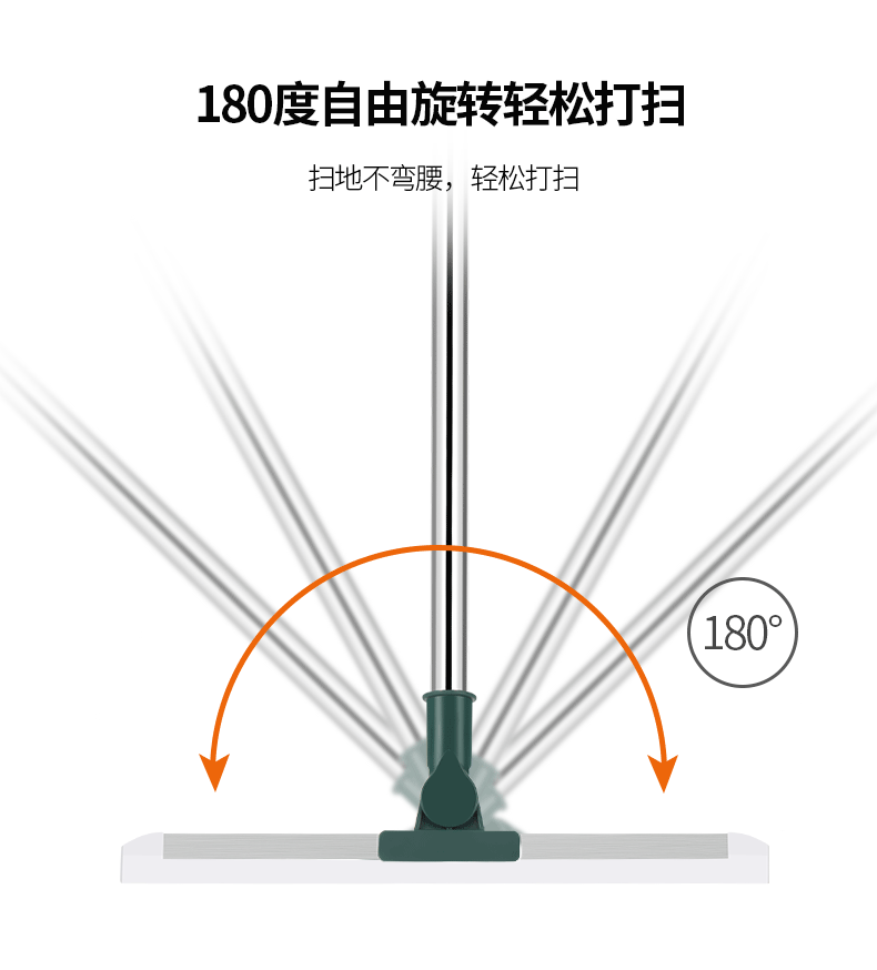 魔术扫把刮水器家用硅胶拖把两用浴室地刮地板扫地神器卫生间挂刷详情8