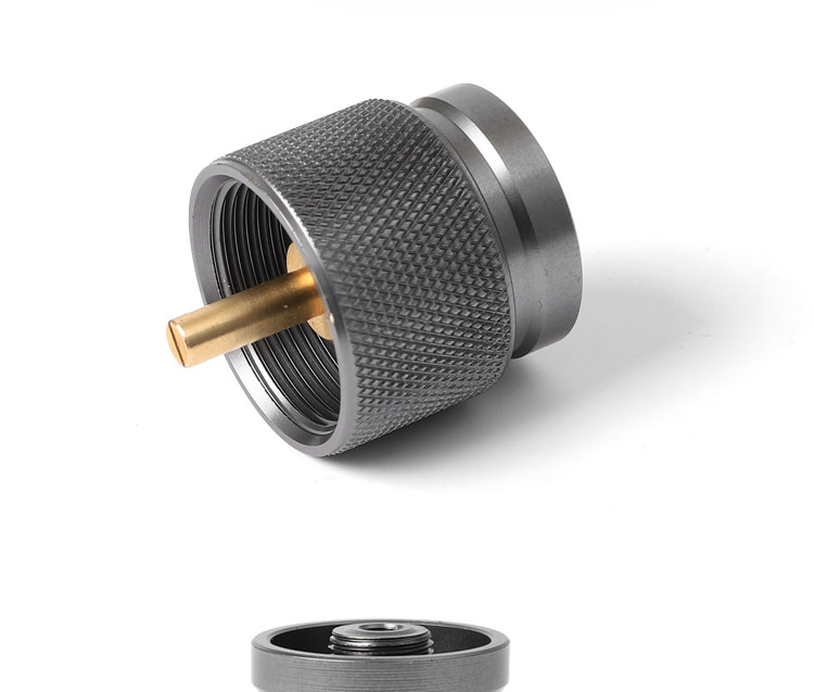 ATLAS outdoor gas stove accessories, gas filling valve adapter, outdoor camping accessories, high-altitude tank gas filling valve pic 5