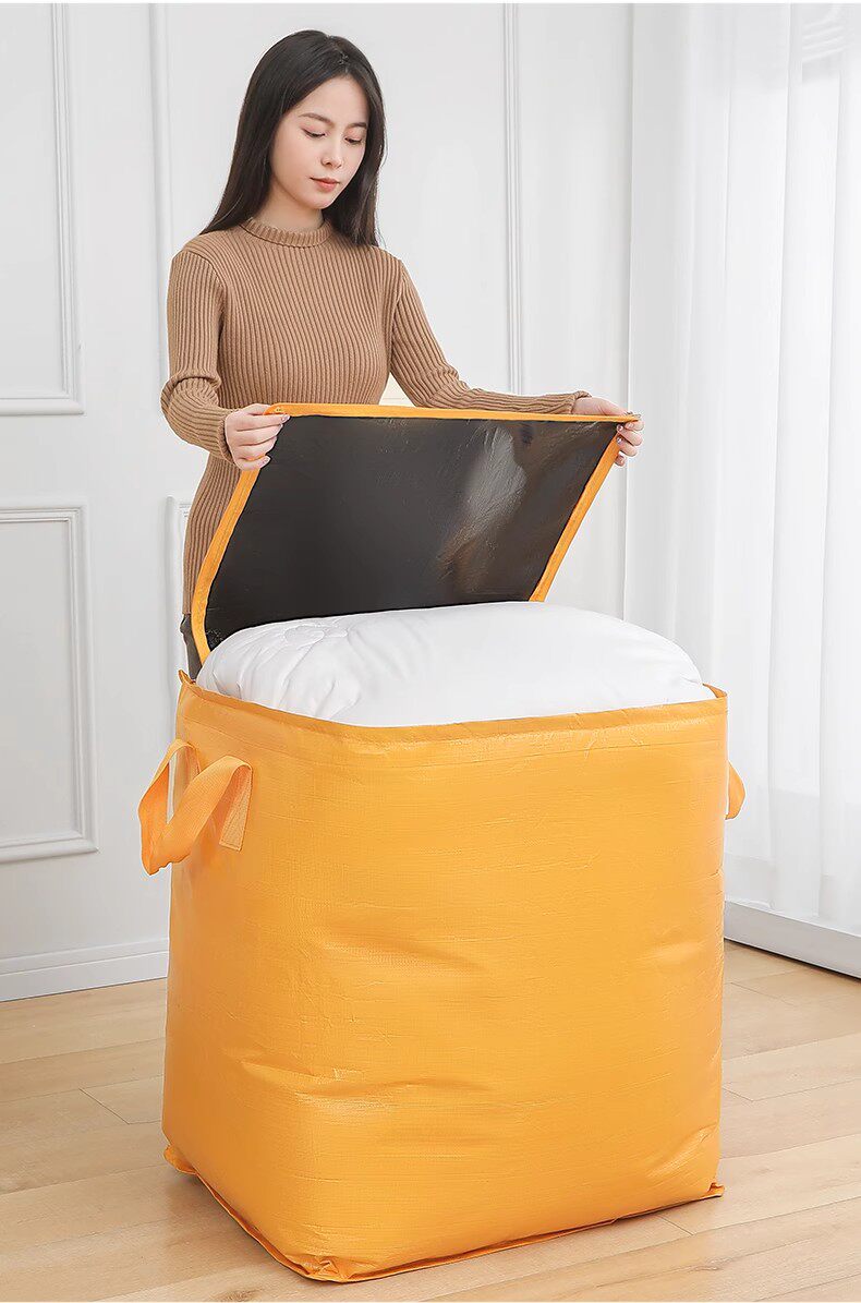 大容量搬家打包袋加厚编织麻袋子学生被子衣服整理行李快递蛇皮袋详情17