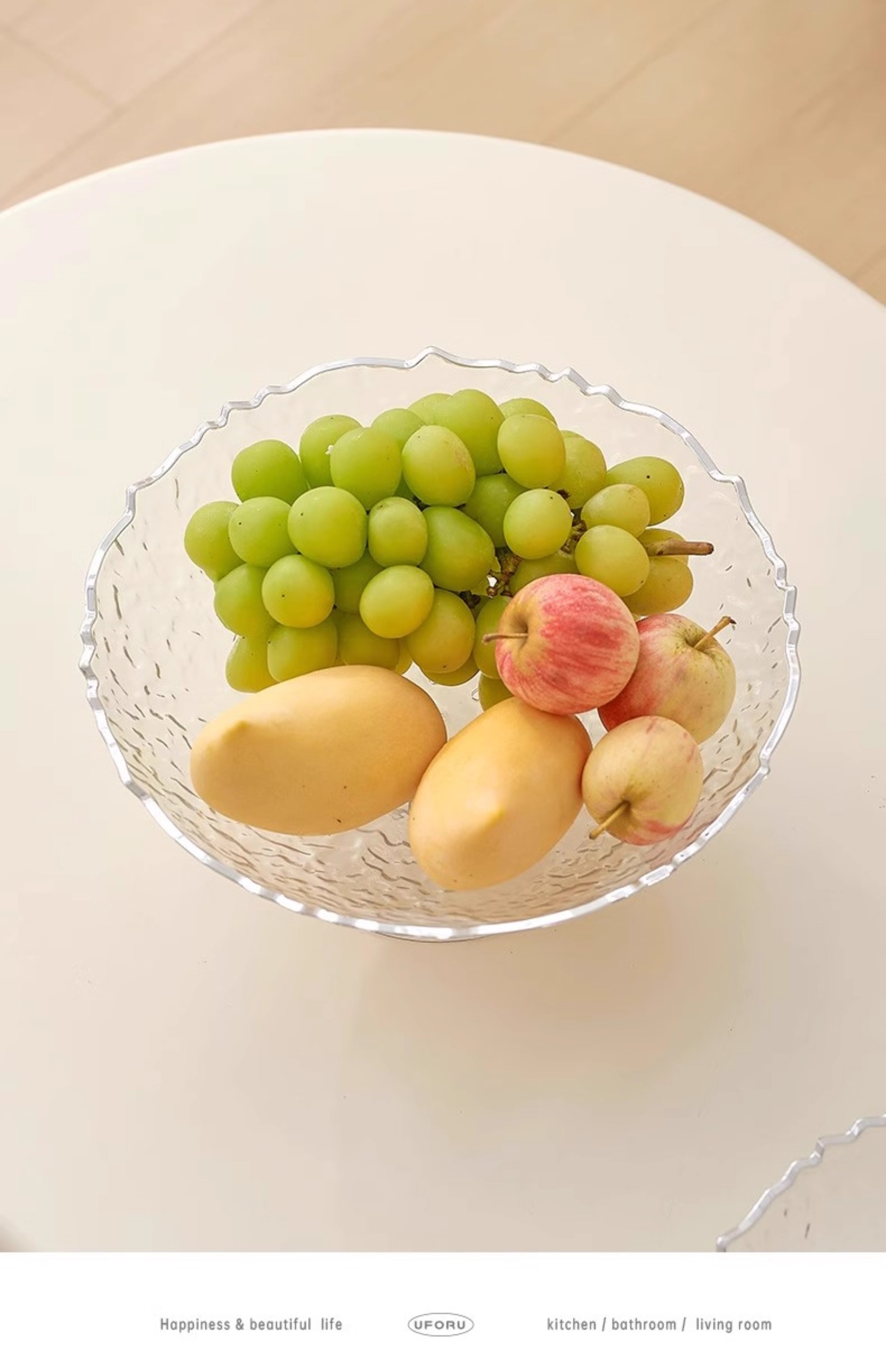 轻奢水果盘家用客厅茶几摆件高档糖果盘零食摆放盘沥水果盘高颜值详情16