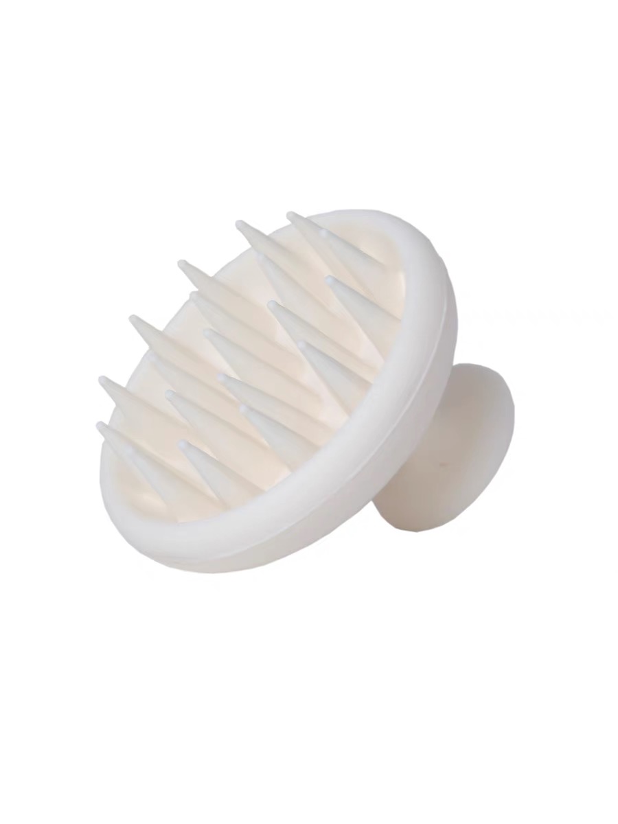 Fall in love with washing your hair! UKIHA silicone soft-toothed shampoo and massage comb, dry and wet dual-purpose scalp cleaning and massage brush Item Picture