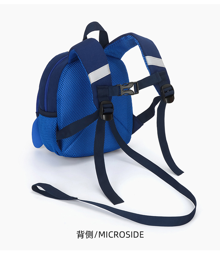 Anti-wandering schoolbag for 1-2-3 years old kindergarten children, double-shoulder backpack, cartoon dog, boys and girls, preschool schoolbag pic 15