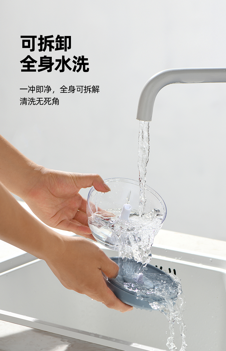 蒜泥神器拉蒜打蒜捣蒜泥绞蒜末压蒜大蒜手动蒜蓉搅碎机切蒜捣蒜器详情17