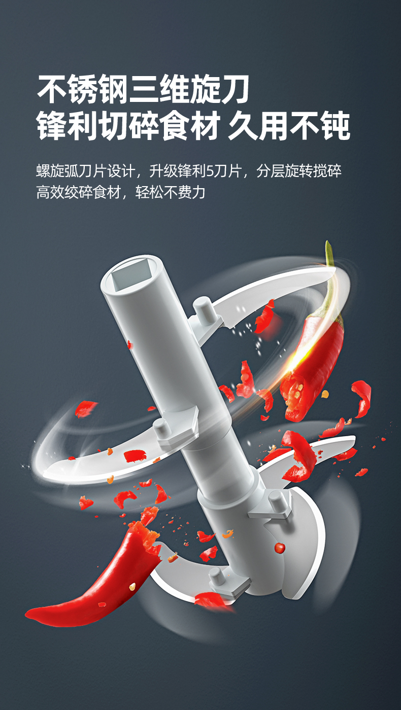 蒜泥神器拉蒜打蒜捣蒜泥绞蒜末压蒜大蒜手动蒜蓉搅碎机切蒜捣蒜器详情9