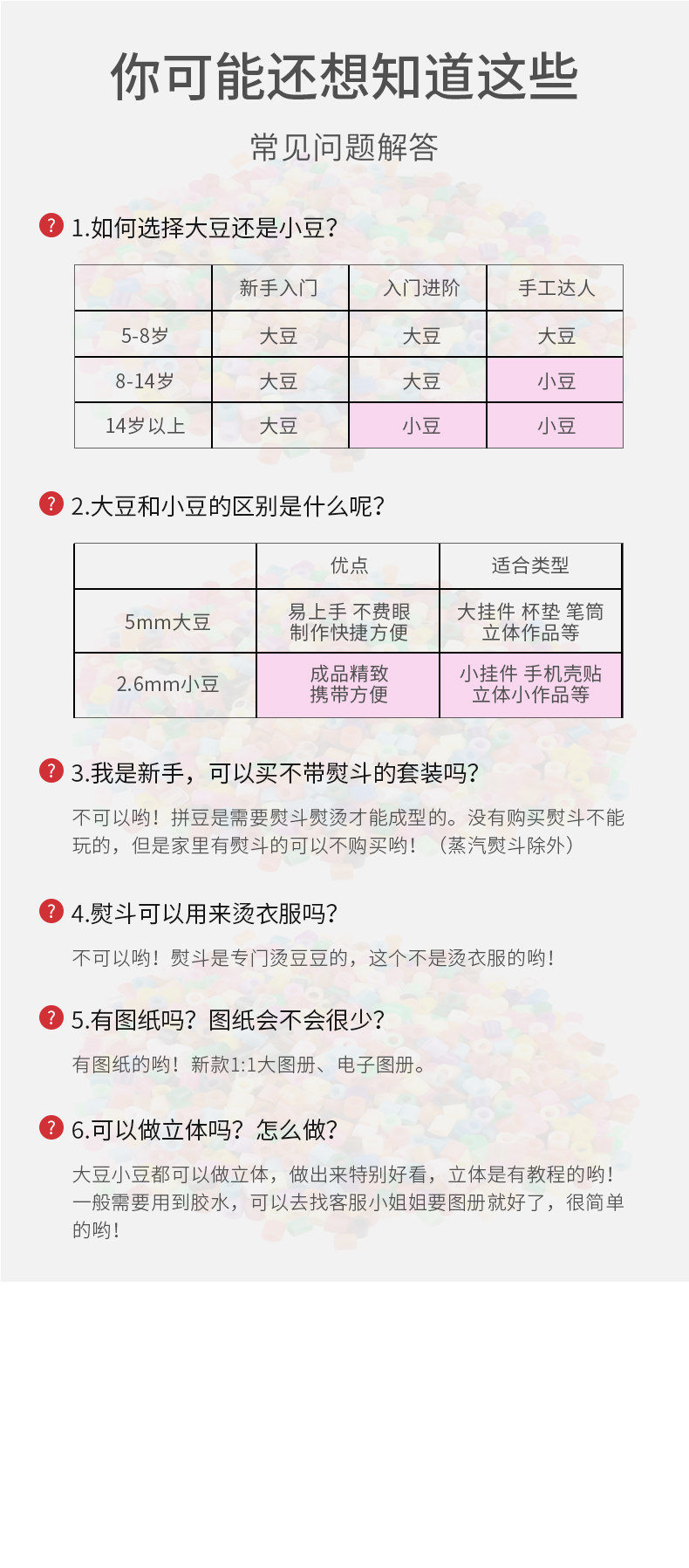 拼豆豆融合豆手工儿童拼豆diy材料包熨烫拼图积木玩具立体全套装详情23