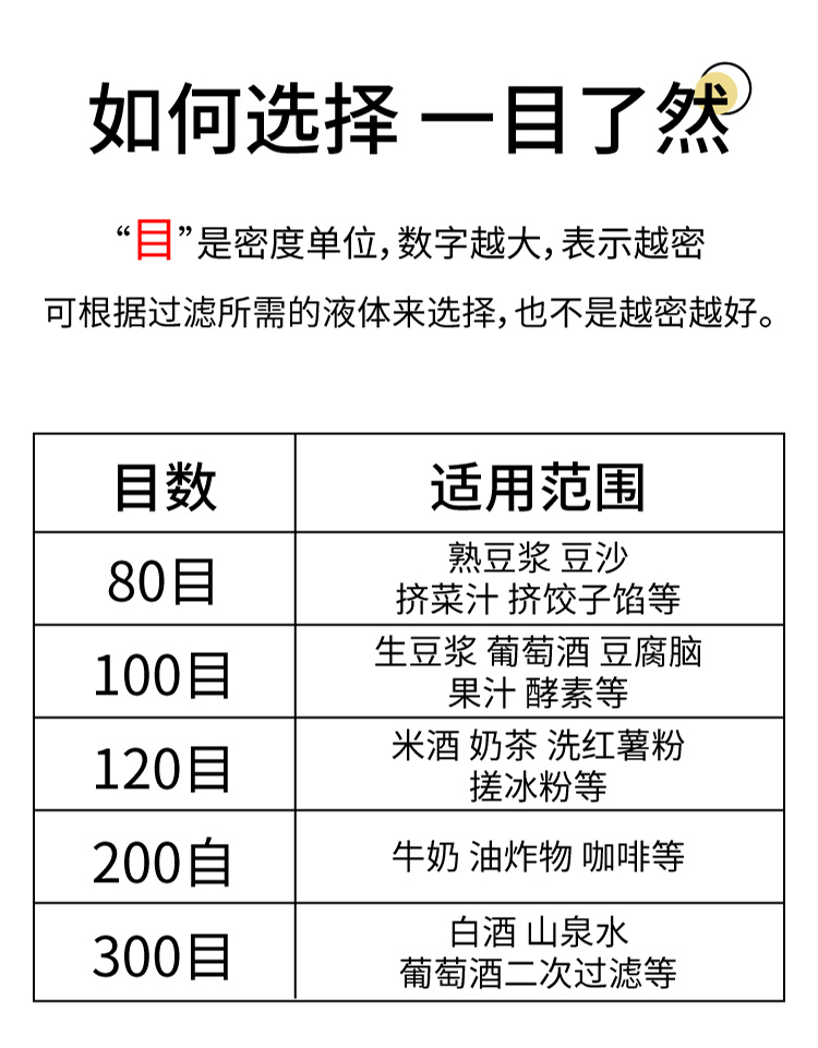 厂家批发手搓冰粉籽袋子纱布袋尼龙过滤袋子商用凉粉袋家用沥水袋详情3