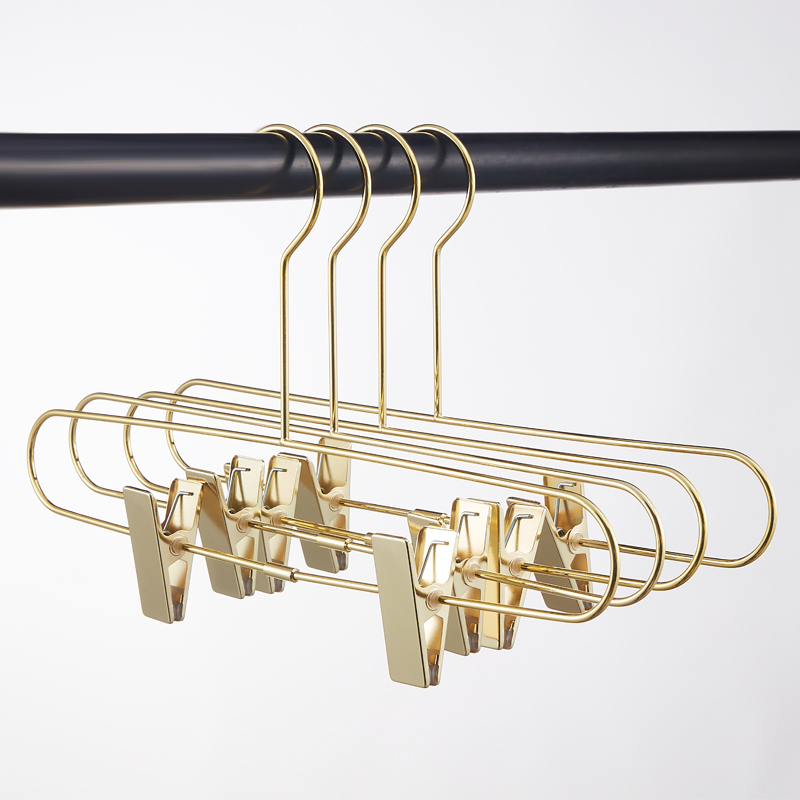 双线成人裤架儿童中大童裤夹家用晾晒服装店专用裤架子带夹子衣架细节图