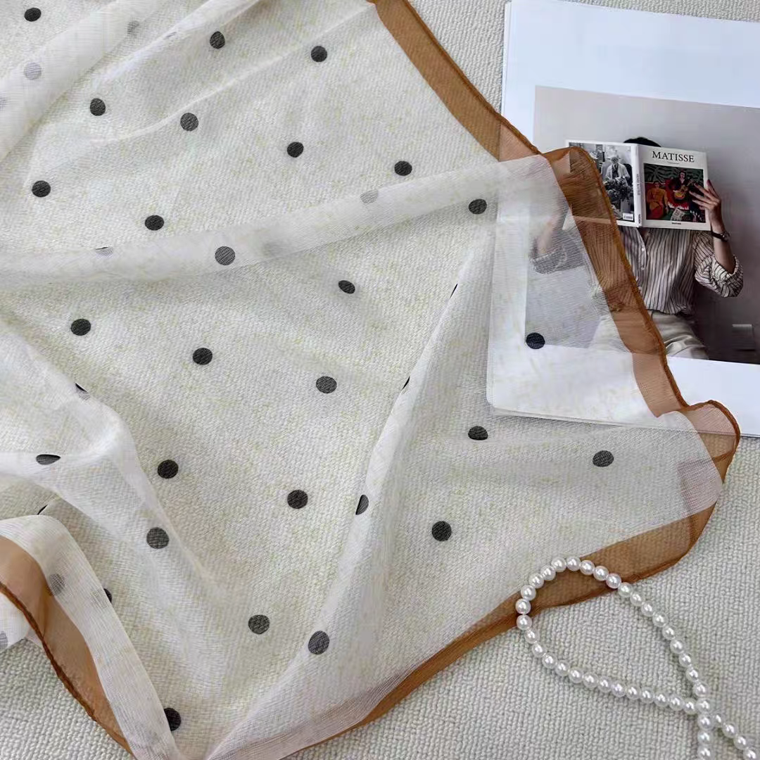 【 Lightweight Celissa 】 New Spring/Summer 2025 Silk scarf, versatile and stylish Celissa, high-end and stylish scarf pic 3