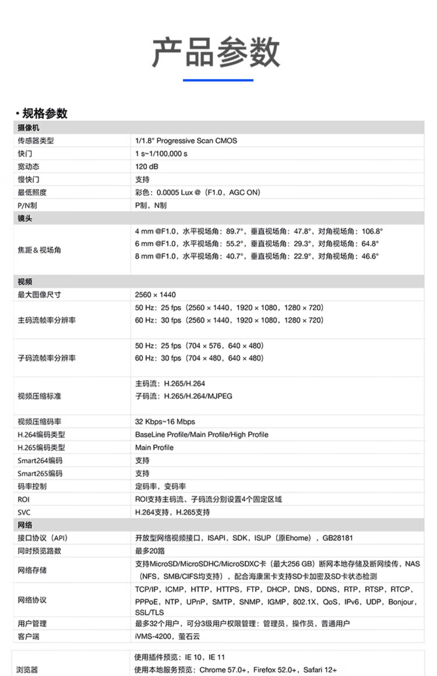 海康威视800万高空抛物轨迹3T47WDA-PW臻全彩专用监控摄像头夜视详情13