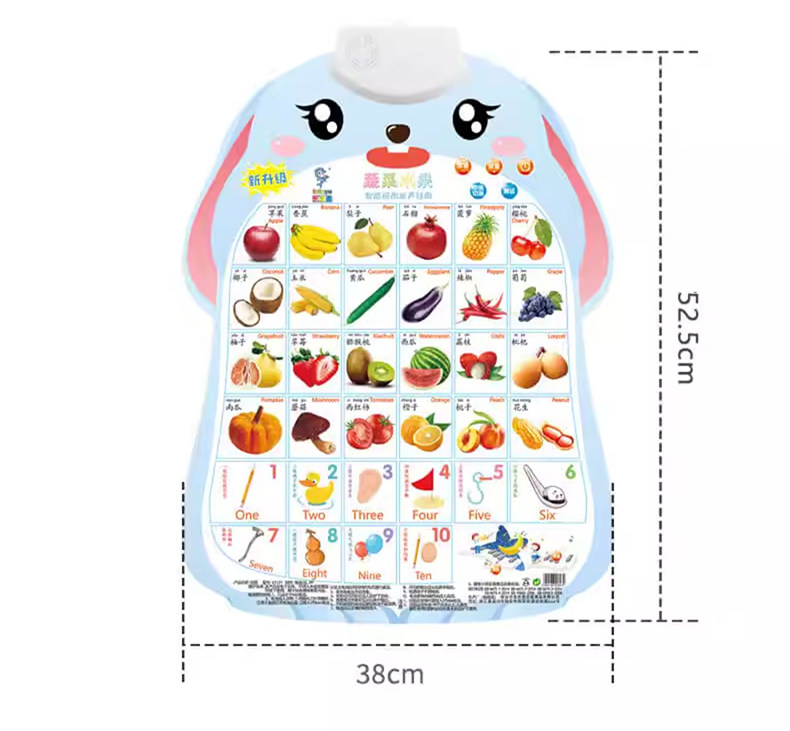 有声早教挂图宝宝识字启蒙拼音学习神器字母表墙贴幼儿园儿童玩具详情15