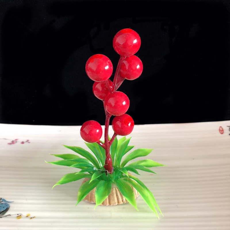 盘饰摆盘装饰仿真花草刺身拼盘创意意境小摆件酒店花餐厅冷菜喜宴详情图3