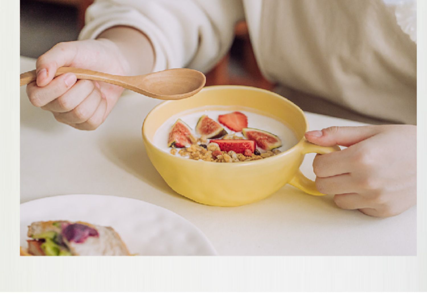 碗盘套装家用陶瓷碗面汤碗一人食手捏餐具平盘深烤盘碟子盘子详情6