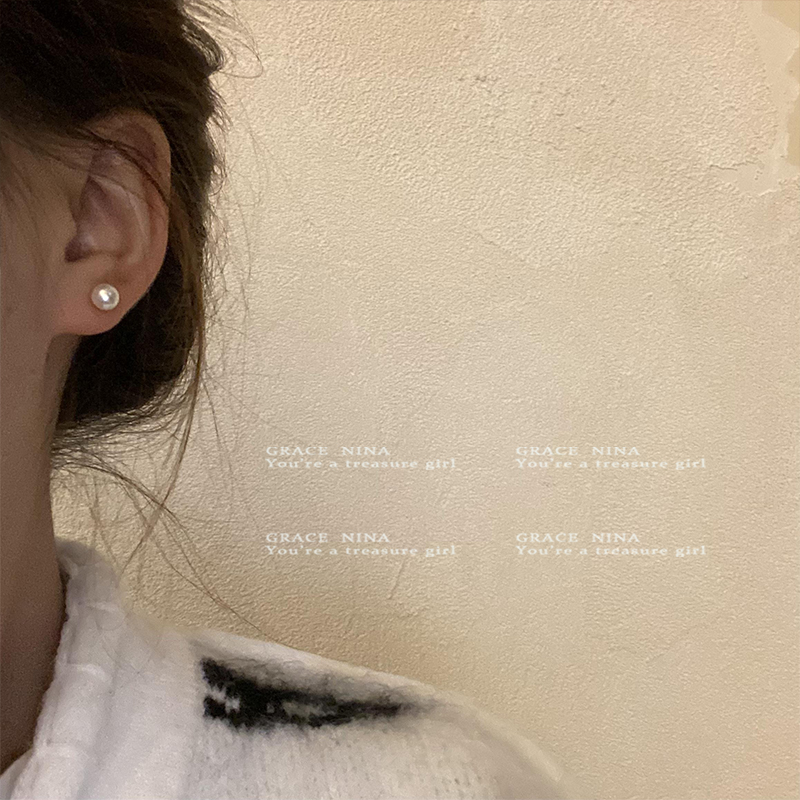 Jennie同款珍珠耳钉2025年新款潮通勤百搭耳环女韩国气质网红耳饰详情8