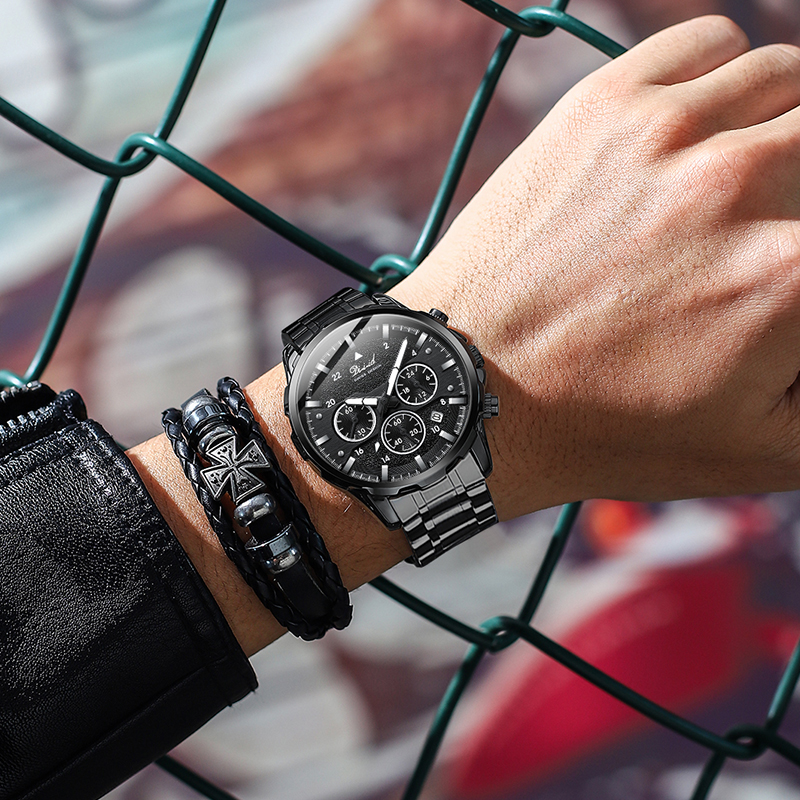 Swiss genuine men's 2024 new model, high-end business fully automatic mechanical watch with a large dial and a sense of luxury, waterproof Item Picture