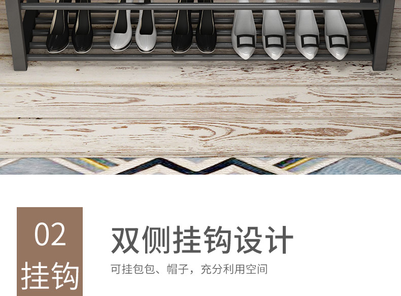 晾衣架落地挂衣架折叠宿舍用室内卧室学生晒衣架家用凉衣服杆架子详情8
