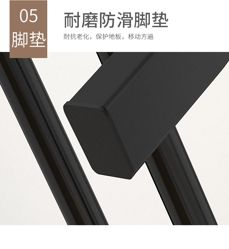晾衣架落地挂衣架折叠宿舍用室内卧室学生晒衣架家用凉衣服杆架子详情12