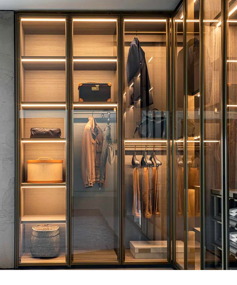 低压24V12V灯带线形灯自粘客厅背景墙贴片橱柜嵌入式卡槽led灯条详情17