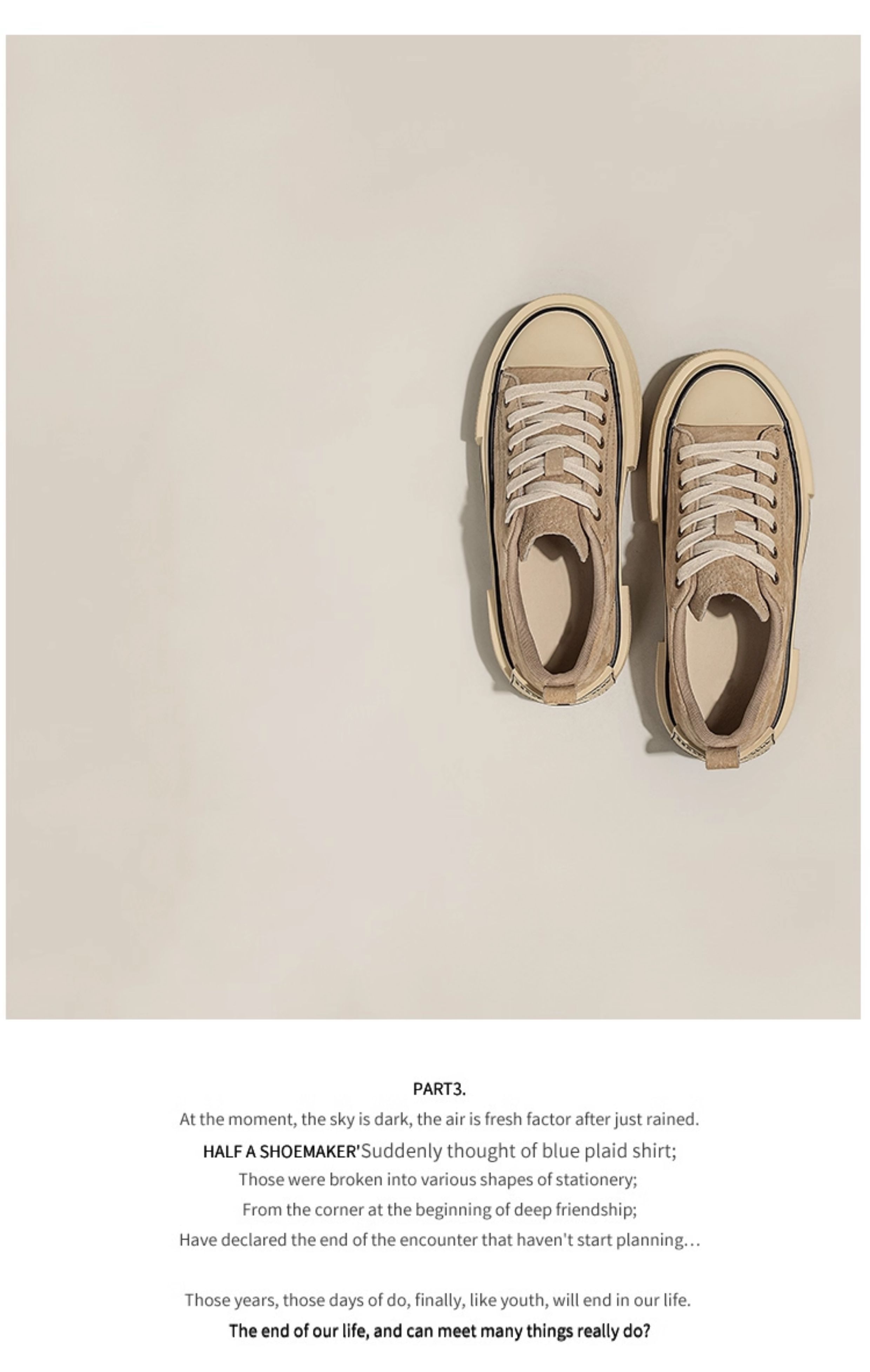 真皮厚底磨砂星星帆布鞋女2025秋冬新款复古板鞋运动阿甘德训鞋子详情12