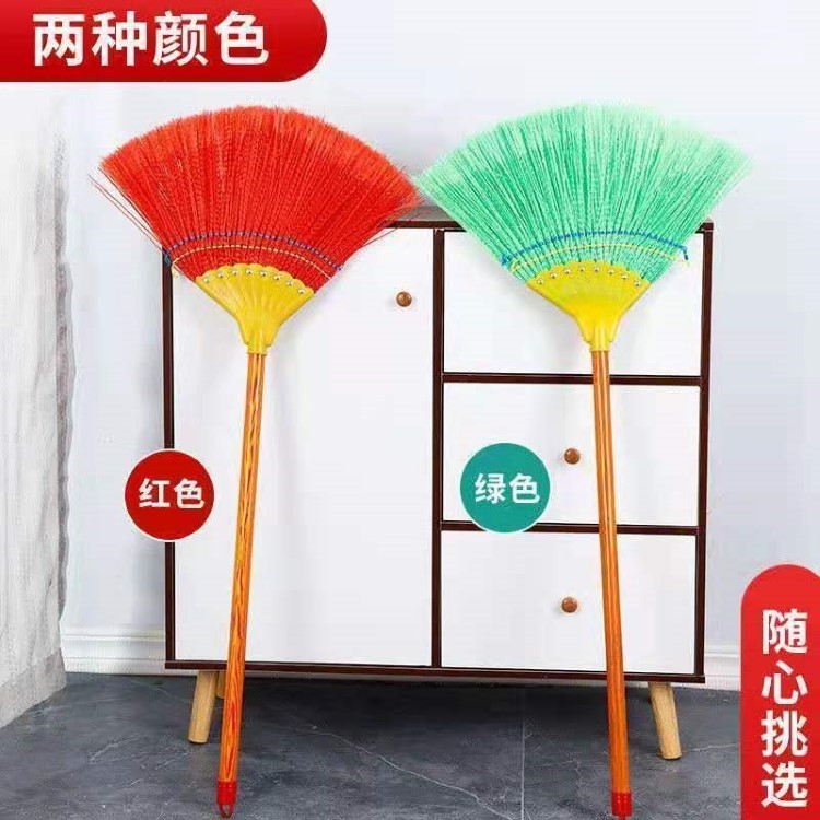 芒草扫把家用扫地笤帚软毛不粘头发老式高粱捎把庭院户外单个扫帚详情4