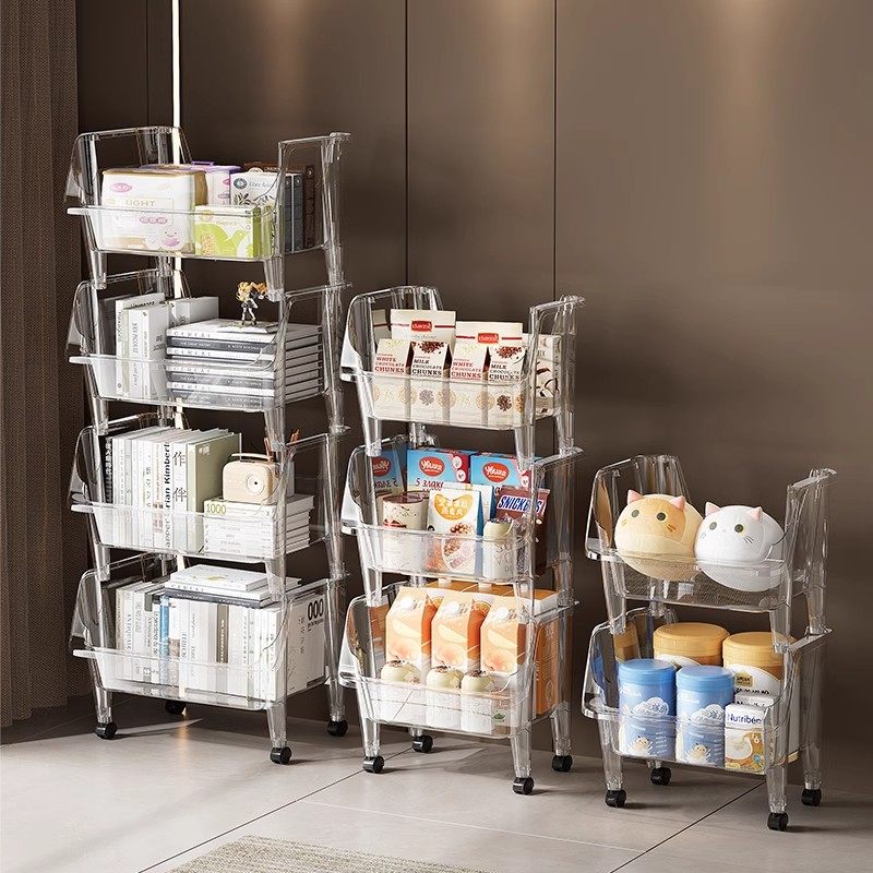 منضدة متنقلة لأطباق متنقلة في غرف نوم متعددة في غرف نوم مجهزة بعجلات صغيرة Specification image