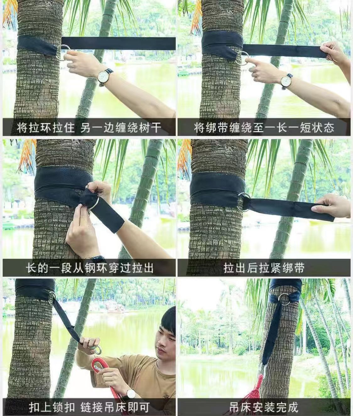 吊床户外秋千成人室内儿童吊椅阳台家用防侧翻吊篮多人双人露营详情11