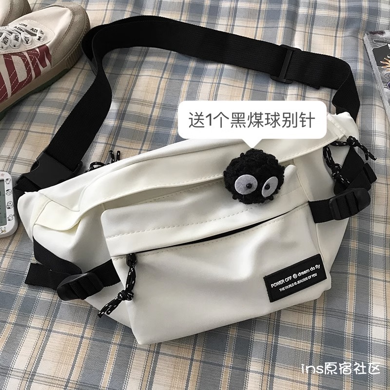 斜挎包男款潮牌潮流胸包男士背包运动单肩包女手机男生小挎包腰包详情5