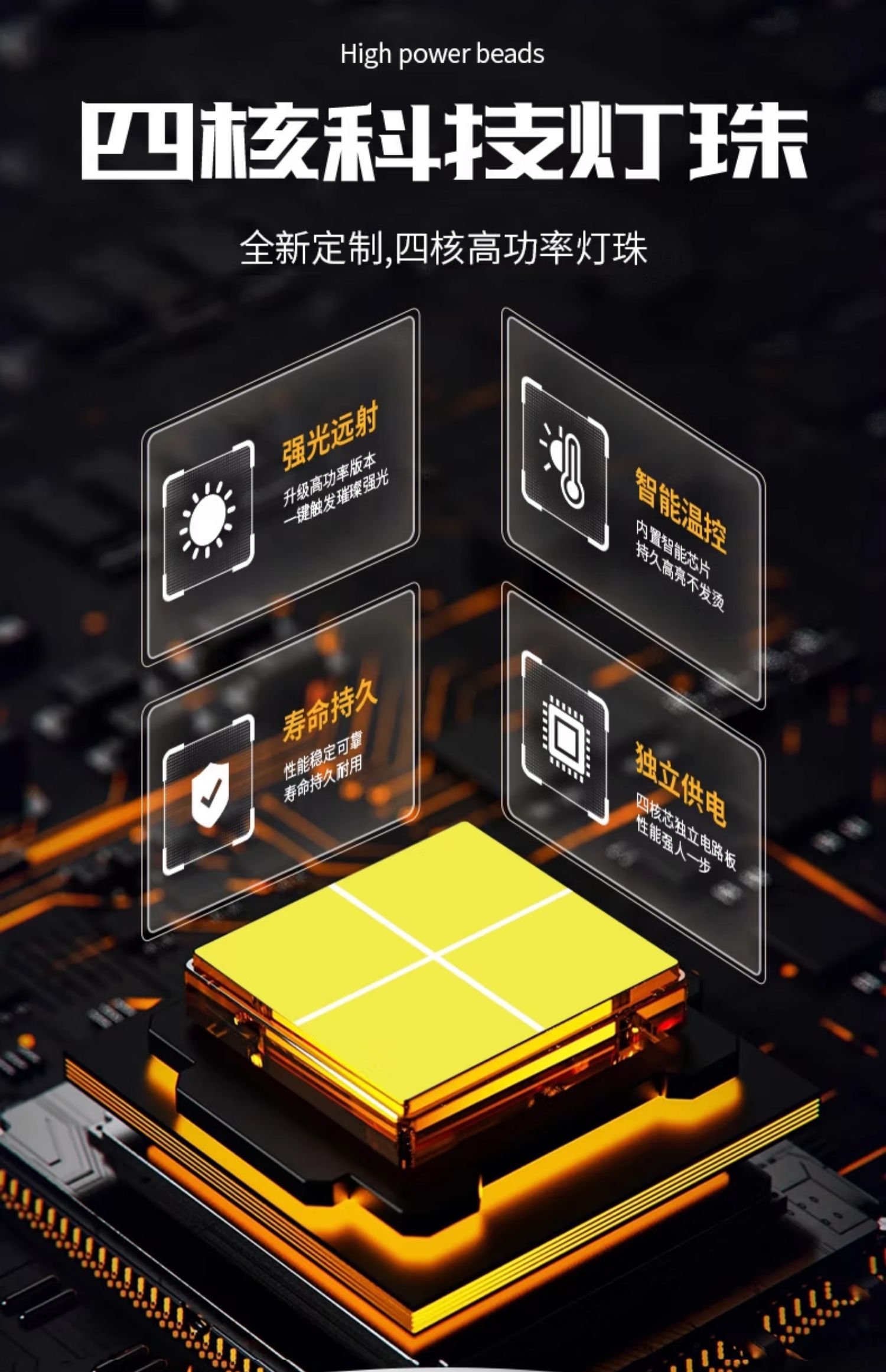 手电筒强光可充电式户外超亮远射小型迷你便携家用耐用儿童led灯详情4