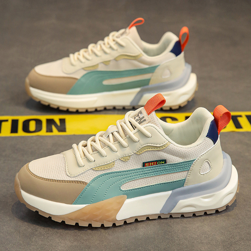 2025年新款男鞋秋季鞋子男款阿甘老爹运动休闲跑步厚底增高百搭潮