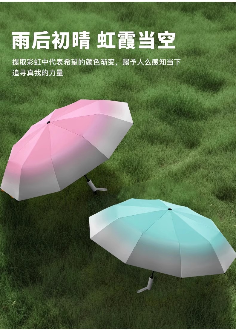 全自动雨伞女晴雨两用加大号加固折叠防晒防紫外线遮阳伞男太阳伞详情2