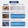【 Swedish bona 】bona microfiber cleaning pad, dust removal pad, waxing pad, mop special replacement cloth details Picture