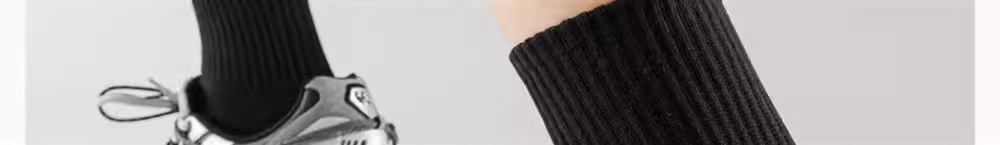白色袜子男士精梳棉棉长袜夏天薄防臭吸汗动短袜春秋黑白中筒袜详情16