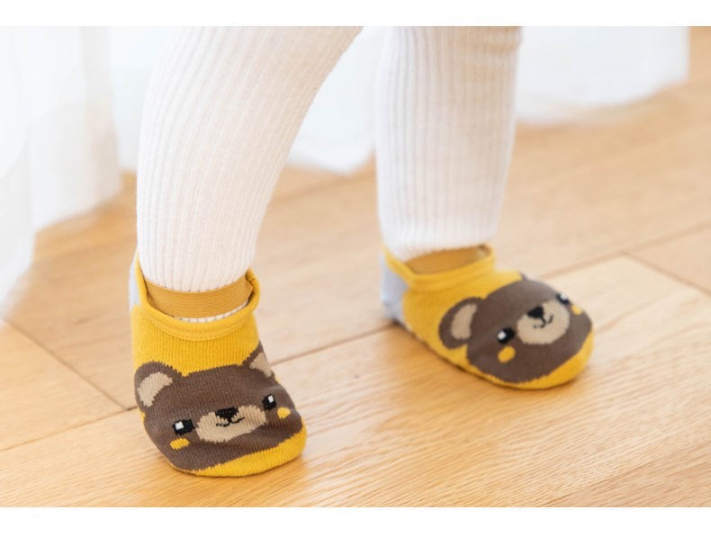 婴幼儿学步袜春夏男女儿童地板袜宝宝防滑袜套学步鞋短船卡通可爱详情18
