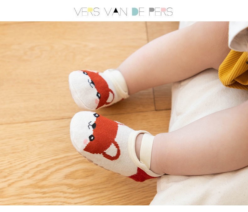 婴幼儿学步袜春夏男女儿童地板袜宝宝防滑袜套学步鞋短船卡通可爱详情11