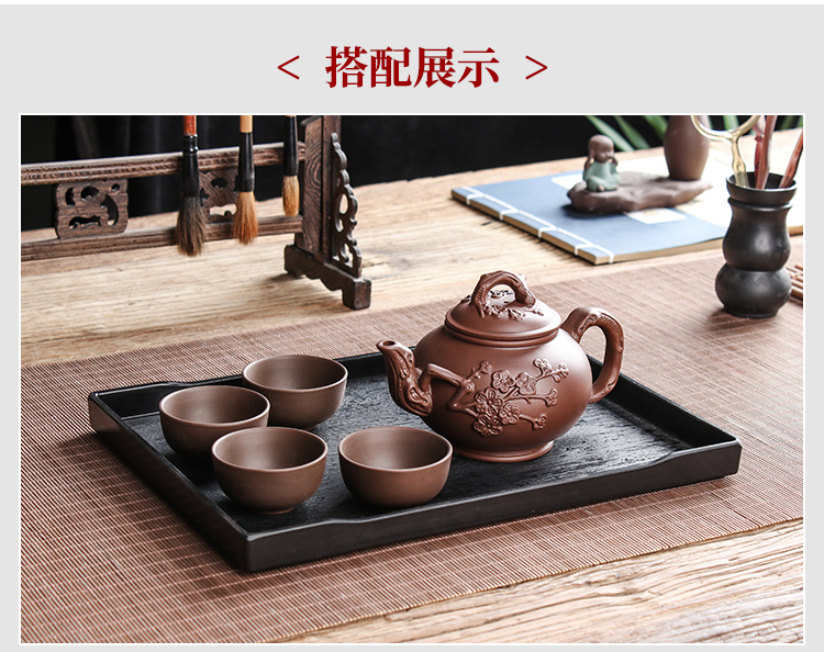 紫砂茶壶大容量紫砂壶家用大号泡茶器宜兴手工茶壶功夫茶具杯套装详情28