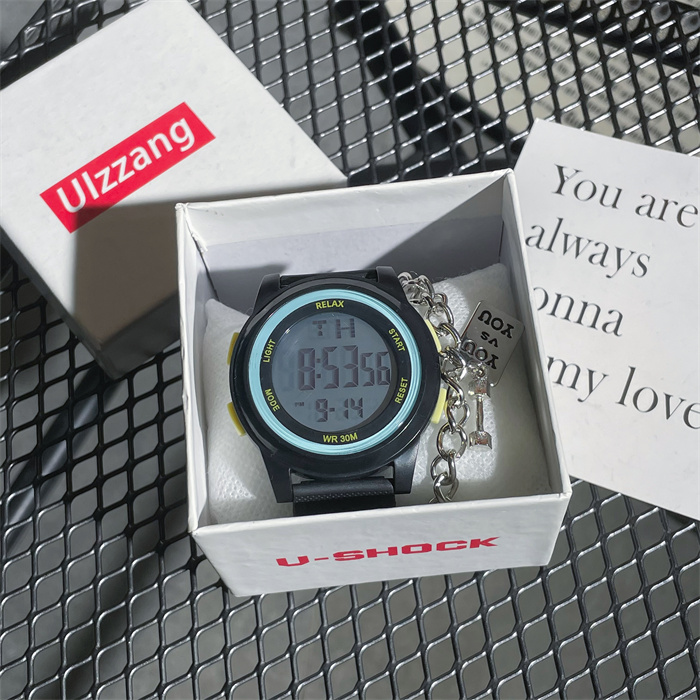 学生党手表女款ins风高颜值女生初中生简约百搭运动独角兽电子表详情15