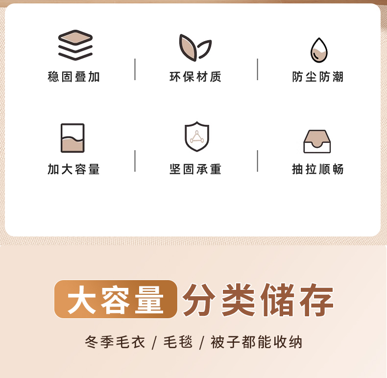 跨境棉麻钢架收纳箱衣柜家用搬家整理箱棉被衣服玩具布艺收纳箱详情3