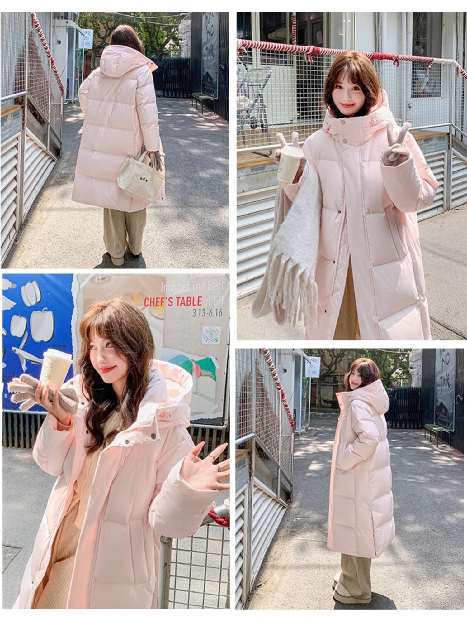 正品长款羽绒服女冬季2025新款超长过膝情侣宽松加厚90白鸭绒外套详情58