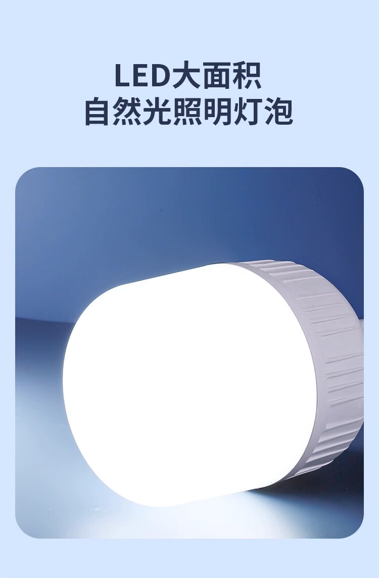 led bulb household E7 screw cap spiral energy-saving lamp, white light super bright, eye-protecting, flicker-free, high-power lighting bulb pic 5