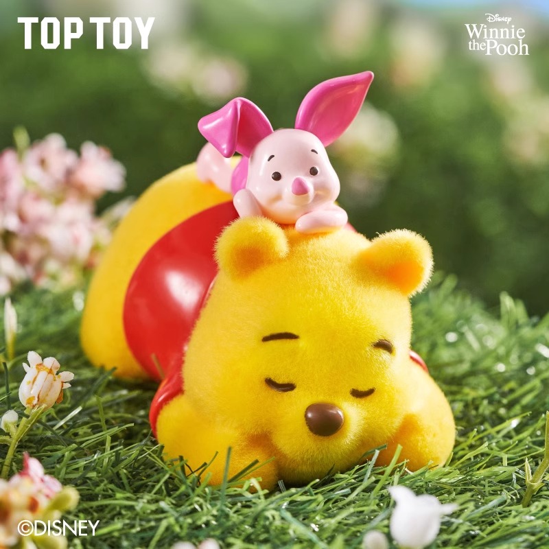 Genuine toptoy Winnie the Pooh Happy Daily Blind Box, trendy Disney merchandise, cute figurines, plush ornaments details Picture