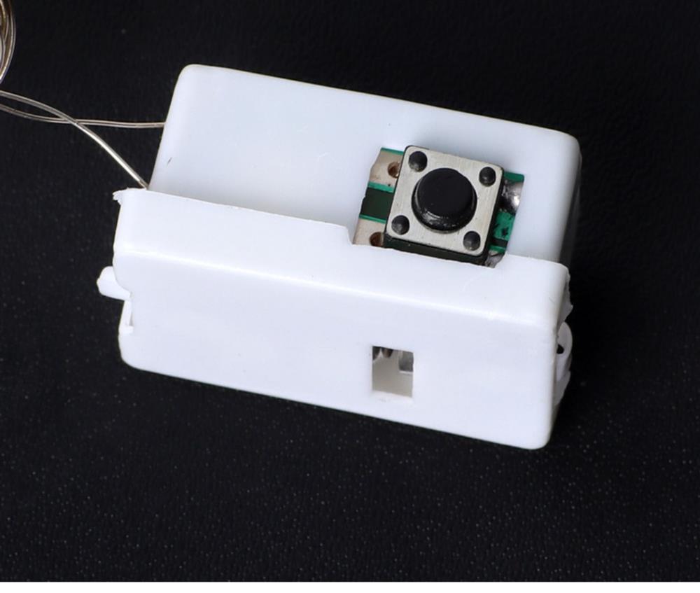 led flash, cross-border copper wire light string, colored light, gift box, light strip decoration, star light, wire string, small white box manufacturer pic 3