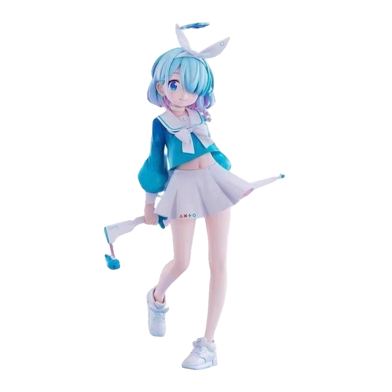 碧蓝航线 蔚蓝档案 水手服阿罗那手办动漫美少女周边机箱摆件礼物白底实物图